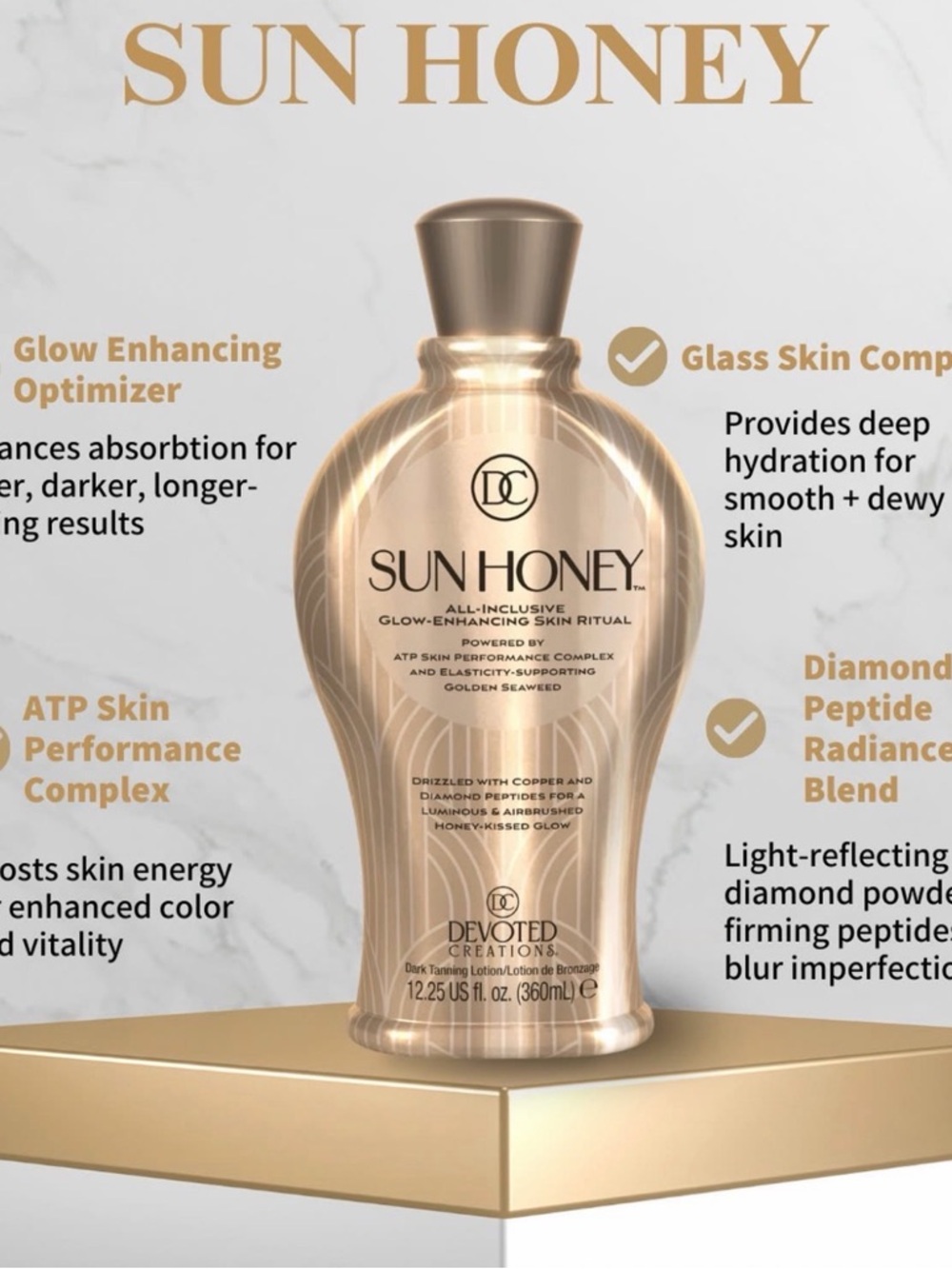 Devoted Creations Sun Honey Glow-Enhancing Skin Ritual